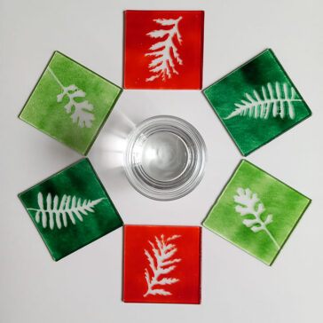 Art de la table - Sous-verre - Végétal