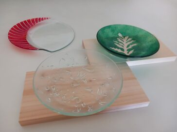 Art de la table - Coupelles et plateau en verre